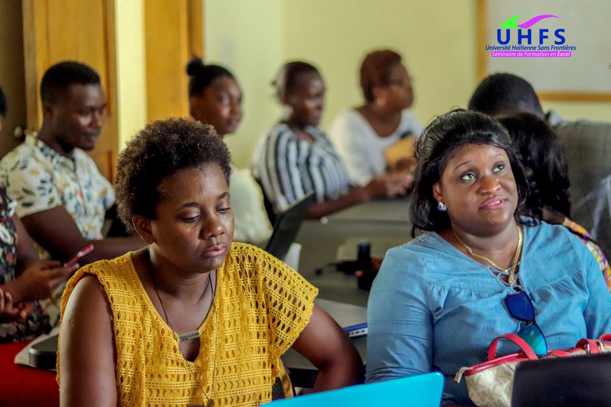 Étudiants de Haïti Open University